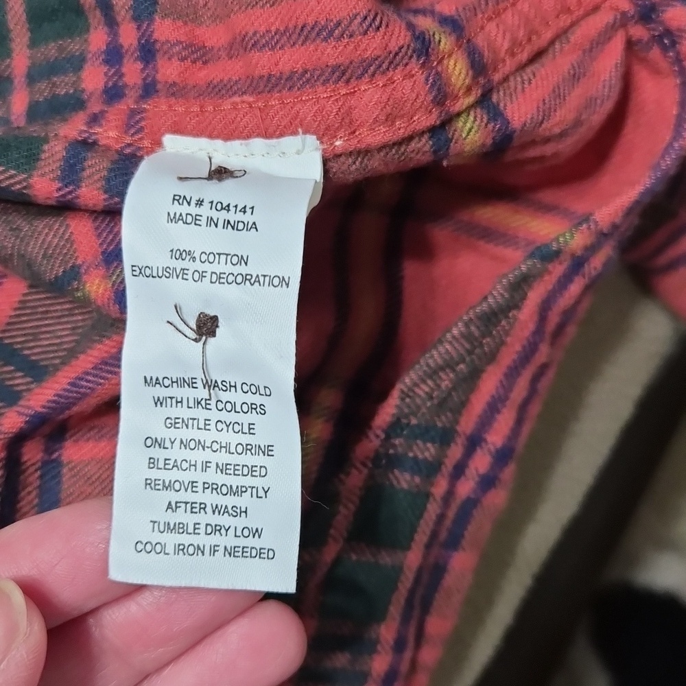 Alpine Design Women's AD Hike Midweight Flannel Size M NWT - Picture 10 of 11